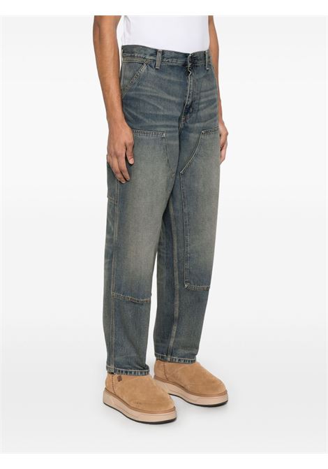 double knee pant man blue CARHARTT WIP | I03269901.4Q